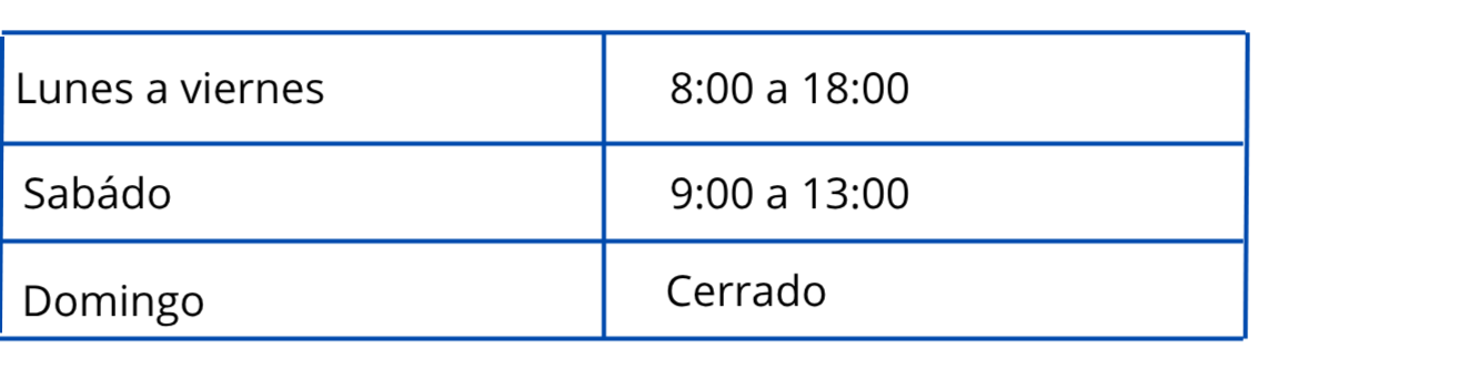 Horario